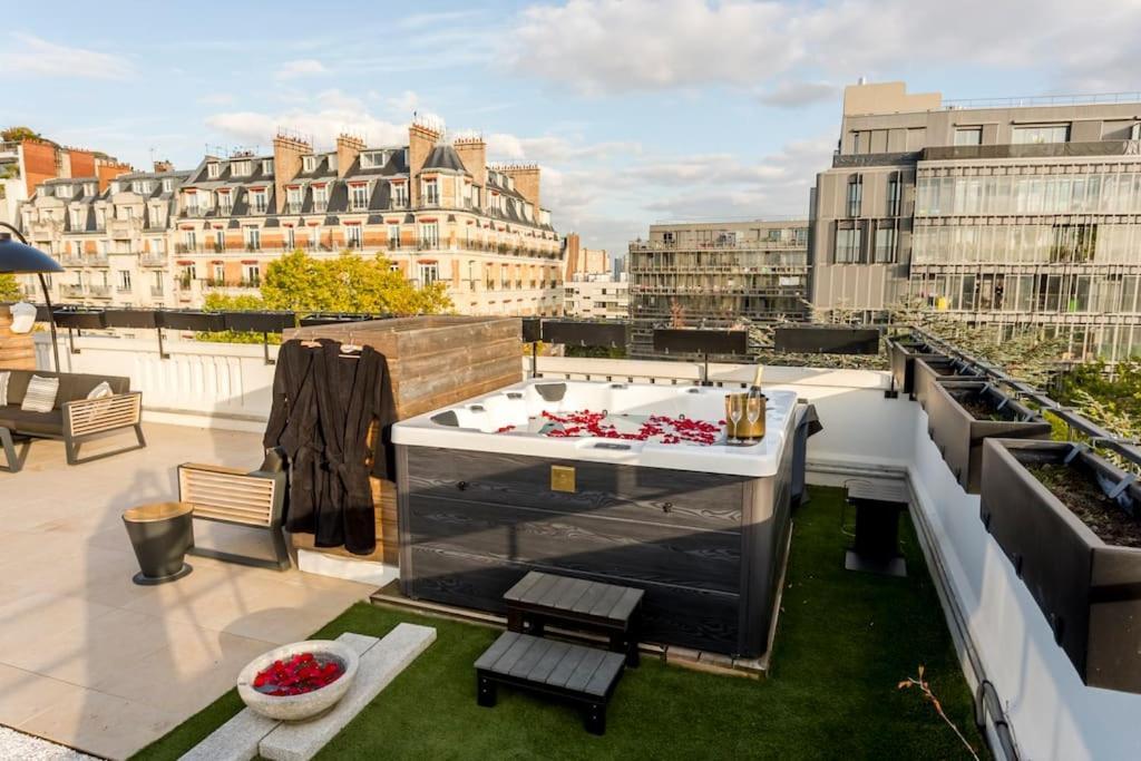Penthouse 126 Jacuzzi Terrasse 16 Apartment Paris