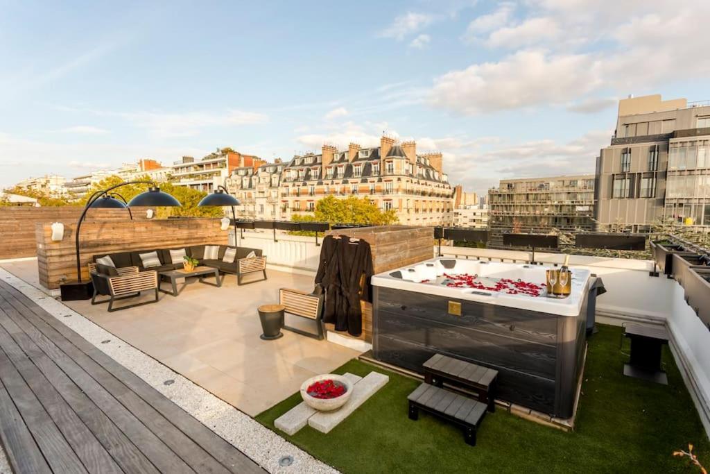 Penthouse 126 Jacuzzi Terrasse 16 Apartment